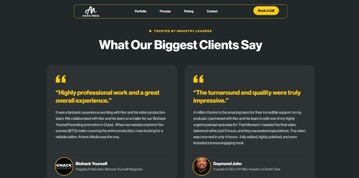 ARTEVIC MEDIA — CINEMATIC CONTENT STUDIO — Octarnal case study
