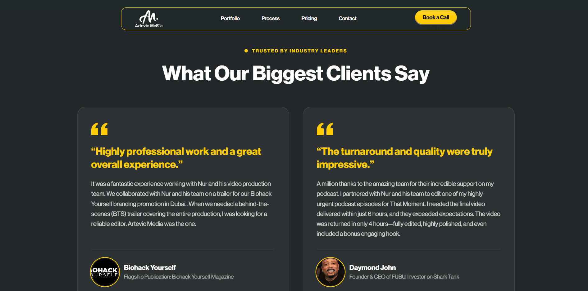 ARTEVIC MEDIA — CINEMATIC CONTENT STUDIO